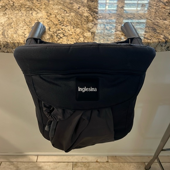 Inglesina Fast Table Portable High Chair in Black - Picture 7 of 8